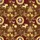 Santa Reindeer Hawaiian Golden Wreath Christmas Tree Bauble Text Tile Print Short-sleeve Hawaiian Shirt - 7