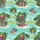 Raccoon Tropical Surf Hawaiian Pattern: Ocean Palm Trees Beach Scene Landscape Short-sleeve Hawaiian Shirt - 7
