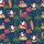 Tropical Santa Claus Hawaiian Pattern Palm Tree Hibiscus Flamingo Surfboard Snowflakes Short-sleeve Hawaiian Shirt - 7
