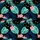 Black Cat Faces Hawaiian Tropical Monstera Palm Hibiscus Bird-of-Paradise Seamless Pattern Short-sleeve Hawaiian Shirt - 7
