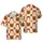 Christmas Western Gingerbread Snowman Reindeer Cowboy Hat Holly Horseshoe Checkerboard Short-sleeve Hawaiian Shirt - 1