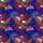 Uncle Sam Cat & Eagle Hawaiian Pattern with Flag Flowers Firework Star Motif Short-sleeve Hawaiian Shirt - 7