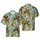 Hawaiian Cowboy Horse Lasso Rider Bull Skull Cactus Prickly Pear Butterfly Design Short-sleeve Hawaiian Shirt - 1