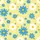 Hawaiian Blue Daisy White Daisy Yellow Center Light Blue Flowers Dotted Background Short-sleeve Hawaiian Shirt - 7