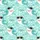Shark Enthusiast Hawaiian Pattern: Teal Cartoon Sharks, Sunglasses, Wavy Shark Mosaic Short-sleeve Hawaiian Shirt - 7