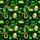 St. Patrick's Day Pattern: Neon Signs, Gold Pots, Shamrocks, Beer Steins, Brick Wall Short-sleeve Hawaiian Shirt - 7