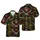 Pirate Skull Tricorn Hat Gold Chests Sabers Seamless Dark Edge-to-Edge Pattern Short-sleeve Hawaiian Shirt - 1