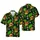 Anthropomorphic Tacos Golf Hockey Action Sombrero Helmet Tropical Foliage Pattern Short-sleeve Hawaiian Shirt - 1
