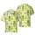 Repeating Pineapple Skull Sunglasses Soft Serve Ice Cream Cones Candy Sprinkles Mosaic Short-sleeve Hawaiian Shirt - 1