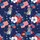Patriotic Uncle Sam Raccoon Hawaiian Red Blue Flag Rocket Stars Hibiscus Pattern Short-sleeve Hawaiian Shirt - 7