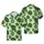 Seamless Hawaiian Monstera Hibiscus Palm Frond Fern Intricate Botanical Pattern Short-sleeve Hawaiian Shirt - 1