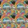 Black Cat Tie-Dye Hat Retro Bus Peace Symbol Rainbow Psychedelic Intricate Mosaic Short-sleeve Hawaiian Shirt - 7