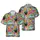 Black Cat Tie-Dye Hat Retro Bus Peace Symbol Rainbow Psychedelic Intricate Mosaic Short-sleeve Hawaiian Shirt - 1