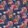 Raccoon Guitar Players Patriotic Outfits: Stars & Stripes Distressed Mosaic Design Short-sleeve Hawaiian Shirt - 7