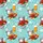 Crawfish Boil Fan's Design: Beer Mugs, Corn, Tropical Sea Life, Wave Motifs Short-sleeve Hawaiian Shirt - 7