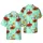 Crawfish Boil Fan's Design: Beer Mugs, Corn, Tropical Sea Life, Wave Motifs Short-sleeve Hawaiian Shirt - 1