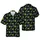 Black Off-White Hawaiian Desert Foodie Cacti Taco Avocado Skeleton Peace Pattern Short-sleeve Hawaiian Shirt - 1