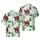 Santa Claus Horse Riding Christmas Trees Desert Cactus Saguaro Agave Mountains Short-sleeve Hawaiian Shirt - 1