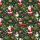 Hawaiian Christmas Santa Golf: Snowman, Ornaments, Golf Clubs, Tree Lights Pattern Short-sleeve Hawaiian Shirt - 7