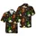 Hawaiian Western Boots Cacti Hats Seamless Pattern Black Orange Green Yellow Silver Short-sleeve Hawaiian Shirt - 1
