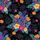 Dachshund Owner's: Sunglass Wiener Dogs, Fuchsia Hibiscus, Teal Tropical Foliage Mosaic Short-sleeve Hawaiian Shirt - 7