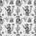 Cowboy Cat Hawaiian Pattern: Vintage Etching Desert Saguaro Cacti Stars Artwork Short-sleeve Hawaiian Shirt - 7