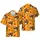 Thanksgiving Turkey Hawaiian Foliage – Pumpkin Maple Leaf Culinary Scene Short-sleeve Hawaiian Shirt - 1