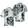 Hawaiian Dragon Motif: Black Coiled Dragons, Ink Splatter Tribal, High Contrast Sublimation Fabric Short-sleeve Hawaiian Shirt - 1