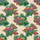 Ginger Cat Cowboy Hat Alligator Ride, Emerald Green Palm Hibiscus Plumeria Botanical Scene Short-sleeve Hawaiian Shirt - 7