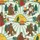Sasquatch Camper Grilling Beer Tent Hawaiian Retro-Striped Sunburst Pattern Short-sleeve Hawaiian Shirt - 7