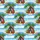 Bigfoot Surfer American Flag Trunks Tropical Hawaiian Beach Landscape Sublimation Short-sleeve Hawaiian Shirt - 7