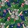 Koala Cricket Hawaiian Tropical: Australian Flag Elements, Monstera Leaves, Palm Fronds Short-sleeve Hawaiian Shirt - 7