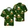 Craft Beer Lover Hawaiian Pattern: Frothy Steins, Hop Leaves, Golden Cones Short-sleeve Hawaiian Shirt - 1