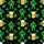 Bigfoot Hawaiian Pattern: Green Bigfoot, Golden Beer Steins, Shamrocks, Starry Night Short-sleeve Hawaiian Shirt - 7