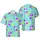 Hawaiian Geometric Seamless Pattern: Circles, Triangles, Hexagons, Dashes & Dots Short-sleeve Hawaiian Shirt - 1