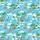 Light Green Alien Surfing Hula Palm Tree Ocean Beach Flamingo Saucer Pattern Short-sleeve Hawaiian Shirt - 7