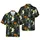 Hawaiian Jack-o'-lantern Skulls Ghosts Witches Reapers Bats Tombstones Pattern Short-sleeve Hawaiian Shirt - 1