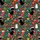 Black Cats Santa Hat Hawaiian Tropical Christmas Stockings Snowflake Motif Short-sleeve Hawaiian Shirt - 7