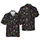 Seamless Halloween Skeleton Hawaiian Pattern: Spider Web, Pumpkin Fabric Print Short-sleeve Hawaiian Shirt - 1