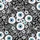 Seamless Hawaiian Pattern: Realistic Eye, Red Veins, Light Blue Iris, Black Mosaic Short-sleeve Hawaiian Shirt - 7