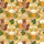 Raccoon Beer Hawaiian Mosaic: Seamless Wheat Hops & Beer Stein Glass Design Short-sleeve Hawaiian Shirt - 7