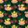 Yellow Cartoon Ducks, Sunglasses, Flamingo Donut Tubes, Red Hibiscus Pattern Short-sleeve Hawaiian Shirt - 7
