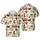 Western Cowboy Skull Horse Boots Desert Cactus Tropical Landscape Sublimation Design Short-sleeve Hawaiian Shirt - 1