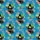 Seamless Edge-to-Edge Hawaiian Surfboard Aloha Monstera Fern Palm Leaf Hibiscus Ocean Wave Mosaic Design Short-sleeve Hawaiian Shirt - 7