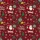 Christmas Dart Tournament Santa Hawaiian Holly Crimson Snowflake Pattern Short-sleeve Hawaiian Shirt - 7
