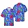 Seamless 8K Tropical Octopus Sea Turtle Whale Shark Seahorse Coral Bubble Pattern Short-sleeve Hawaiian Shirt - 1