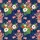 Uncle Sam Raccoon Tropical Pattern: American Flag Hibiscus & Starburst Detail Short-sleeve Hawaiian Shirt - 7