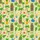 Hawaiian Tiki Mask Pineapple Cocktail Palm Leaf Dot Star Seamless 8K Print Short-sleeve Hawaiian Shirt - 7