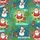 Mele Kalikimaka Santa Snowman Palm Tiki Tropical Christmas Gradient Short-sleeve Hawaiian Shirt - 7