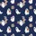 Scholarly Reading Ghosts: Hawaiian Pastel Books, Navy Texture, High Contrast Short-sleeve Hawaiian Shirt - 7